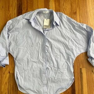 A.L.C. Button down woven top women’s blouse collared long sleeve size 2